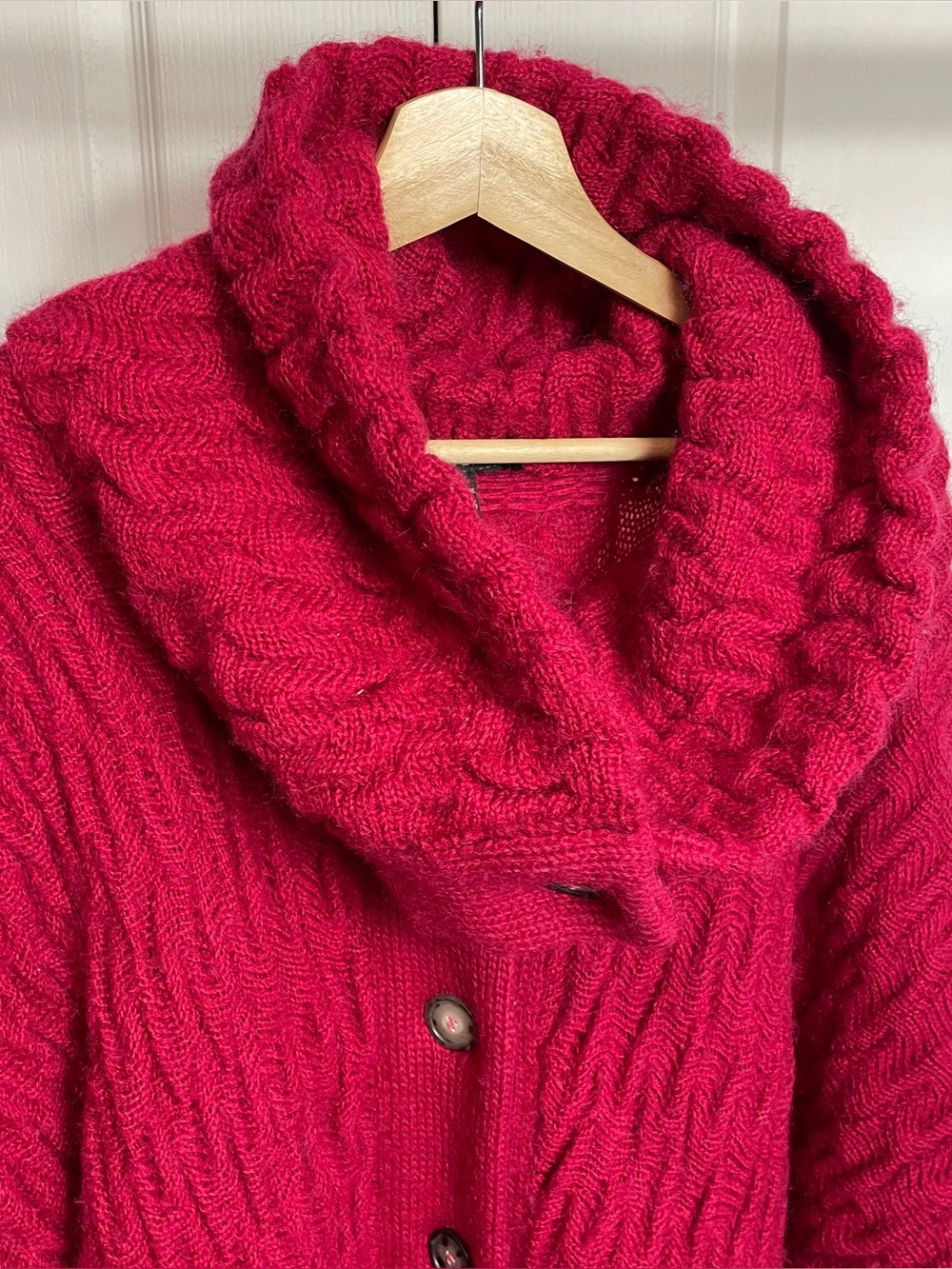 90s Chunky Knit Oversized Coatigan IB DIFFUSION